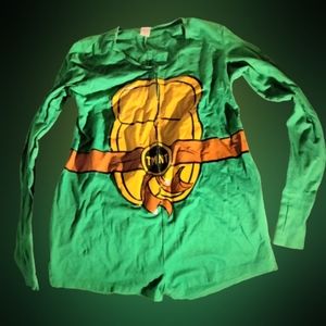 Teenage Mutant Ninja Turtles TMNT Large Adult Women’s Halloween Costume Romper